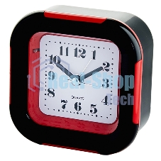 Будильник DELTA DT8-0015 9.2x4.4x9.4 см (красный)