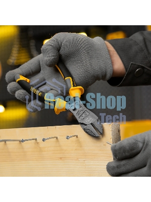 Бокорезы Denzel 180 мм, усиленные, трехкомпонентные рукоятки