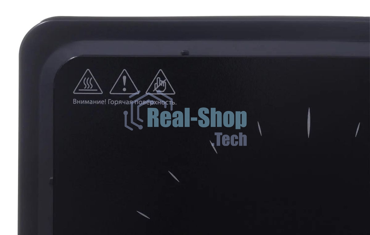 Плита настольная электрическая Hyundai HYC-0101 черный эмаль (настольная)