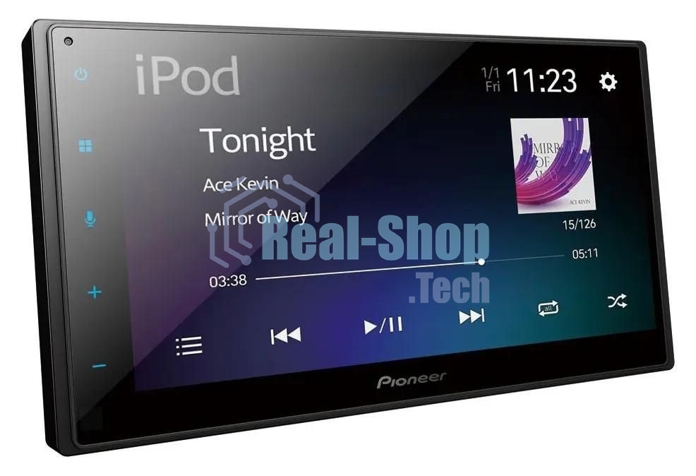 Автомагнитола Pioneer DMH-A4450BT, 2 DIN, 6.8