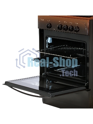 Плита газовая Gefest CG 60М C7 К83 коричневый, конфорок 4 шт, духовка 63 л, 60 см x 85 см x 60 см