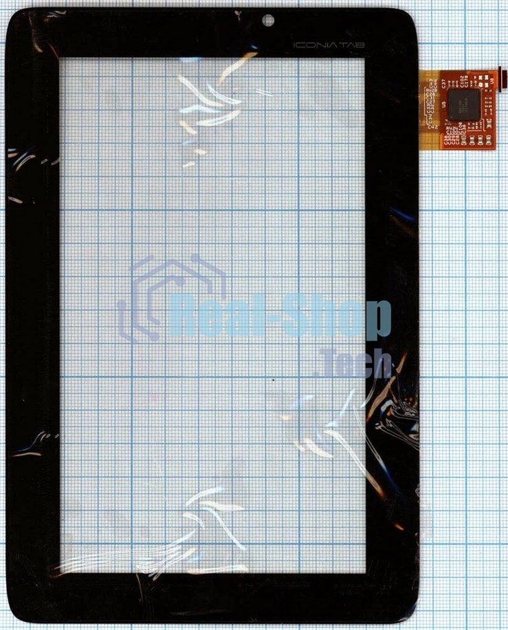 Сенсорное стекло (тачскрин) для Acer Iconia Tab A110. черное