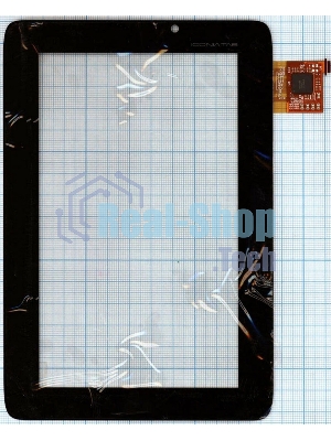Сенсорное стекло (тачскрин) для Acer Iconia Tab A110. черное