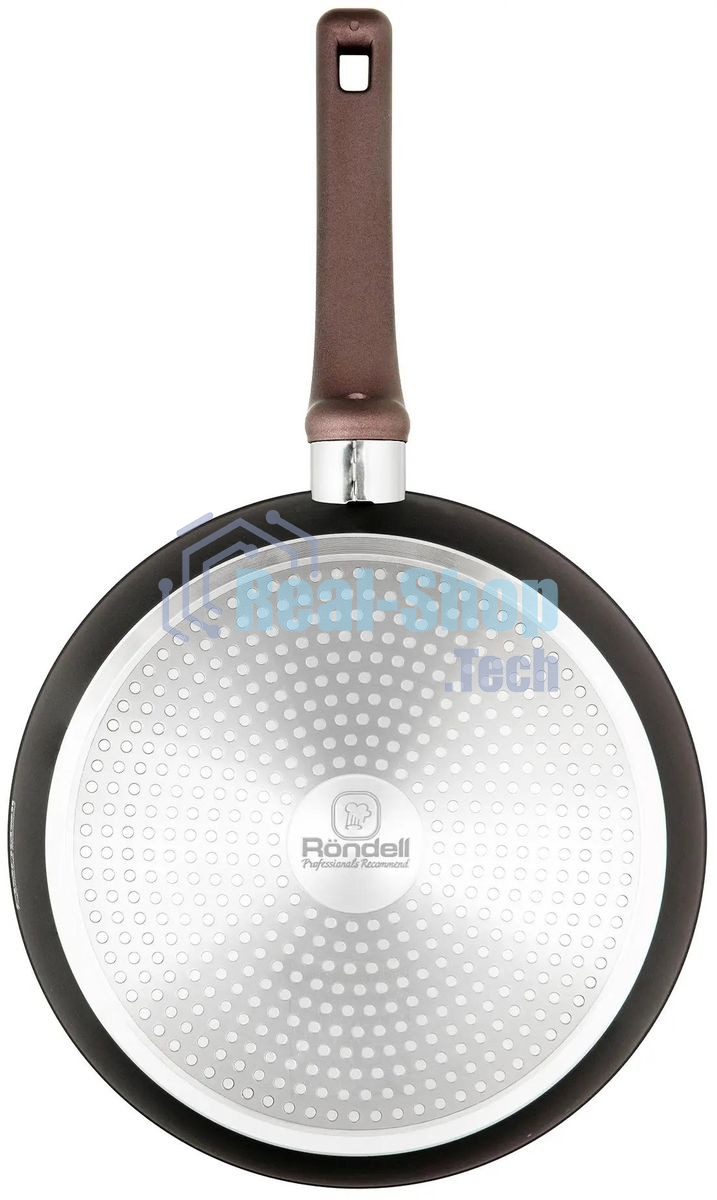 Сковорода Rondell Fest RDA-1339, 26 см, без крышки, черный