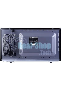 Микроволновая печь Hyundai HYM-D3010 черный, 23 л, 800 Вт, переключатели - кнопки, поворотный механизм