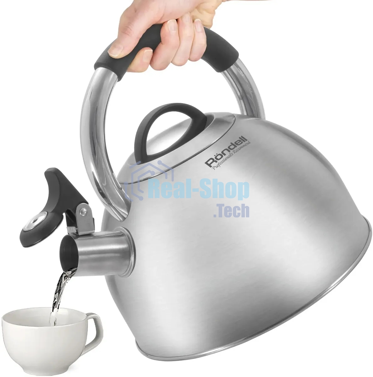 Чайник металлический Rondell Craft RDS-1951 2.5 л. стальной