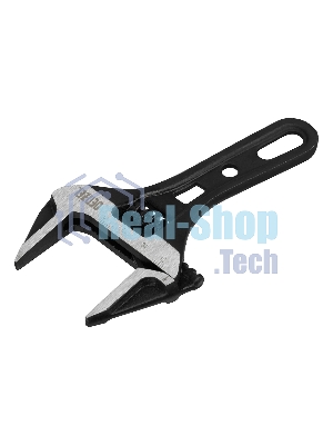 Ключ разводной Denzel 135 мм, CrV, кованый, укороченная рукоятка