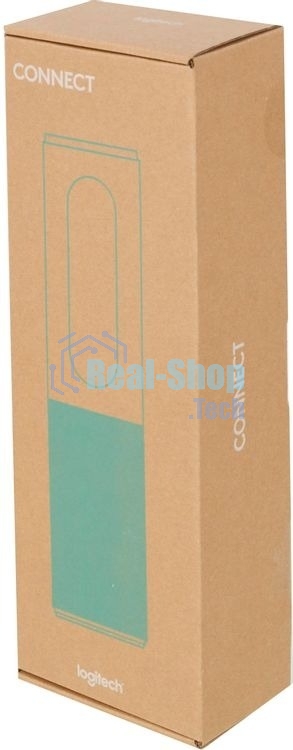 Веб-камера Logitech ConferenceCam Connect 1920x1080, 30 кадр/с, USB, микрофон (2 шт, шумоподавление), автофокус, автоосвещение, серебристый
