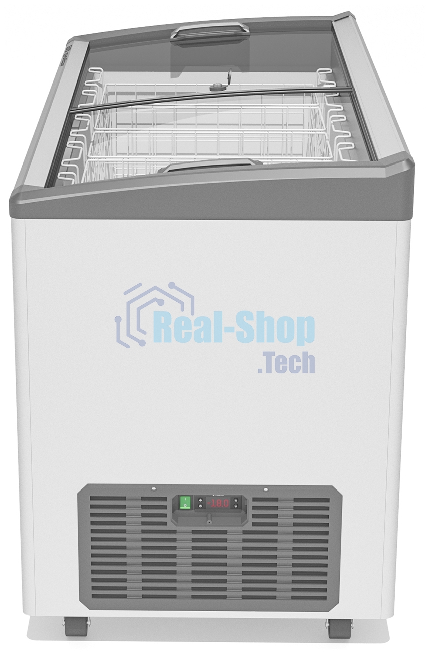 Морозильный ларь FROSTOR GELLAR FG 400 E серый