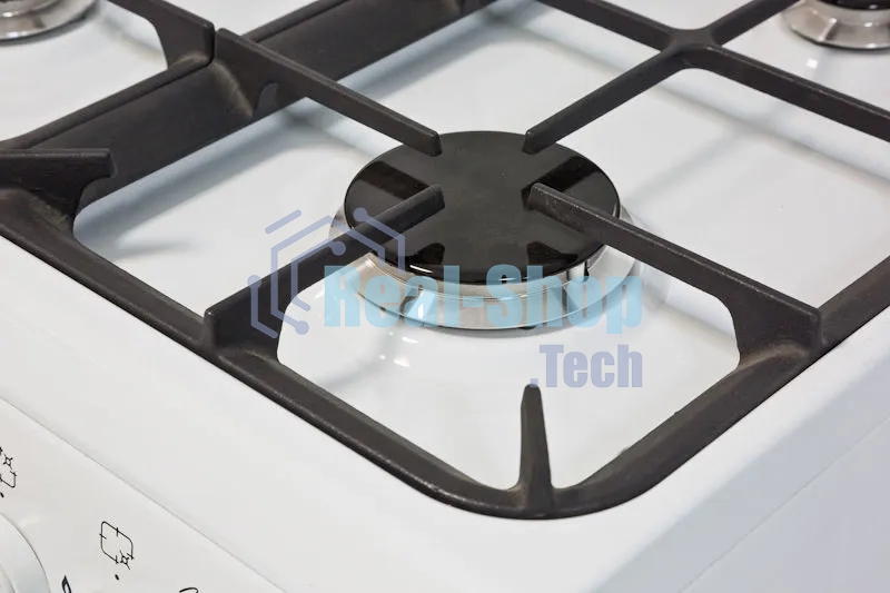 Плита газовая De Luxe 506040.01ГЭ КР белый, конфорок 4 шт, духовка 60 л, 50 см x 85 см x 60 см