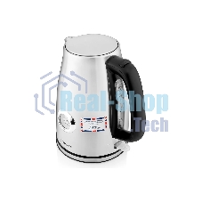 Чайник электрический BRAYER BR1022 2200Вт.1,7 л, STRIX, стальной, термометр.