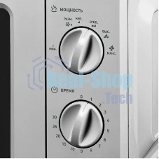 Микроволновая печь BBK 17MWS-784M/B серебристый, 17 л, 700 Вт, переключатели - поворотный механизм