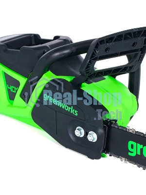 Цепная пила аккумуляторная GreenWorks GD40CS20Xk4, 40V, 40 см, 2000 Вт, бесщеточная,  c 1хАКБ 4 Ач И ЗУ (2008807UB)