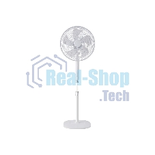 Вентилятор напольный Centek CT-5023 65 Вт, скоростей 4, ПДУ, белый