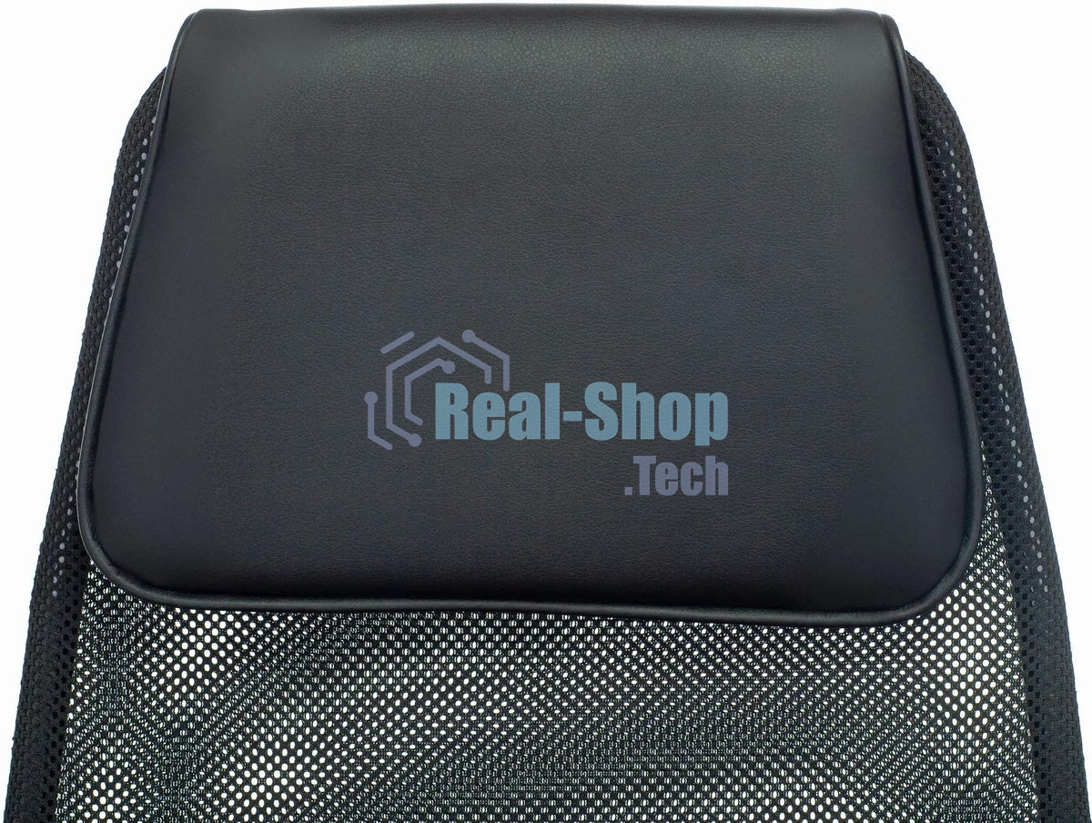 Кресло компьютерное Бюрократ KB-5M TW-01 3C11 черный, сетка/ткань, с подголов. крестовина металл черный