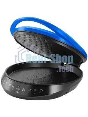 Пиццамейкер Kitfort КТ-3680 1800Вт синий/черный