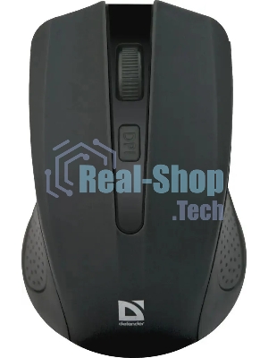 Мышь беспроводная Defender Accura MM-935 черный, 1600 dpi, радиоканал, USB, кнопки - 4