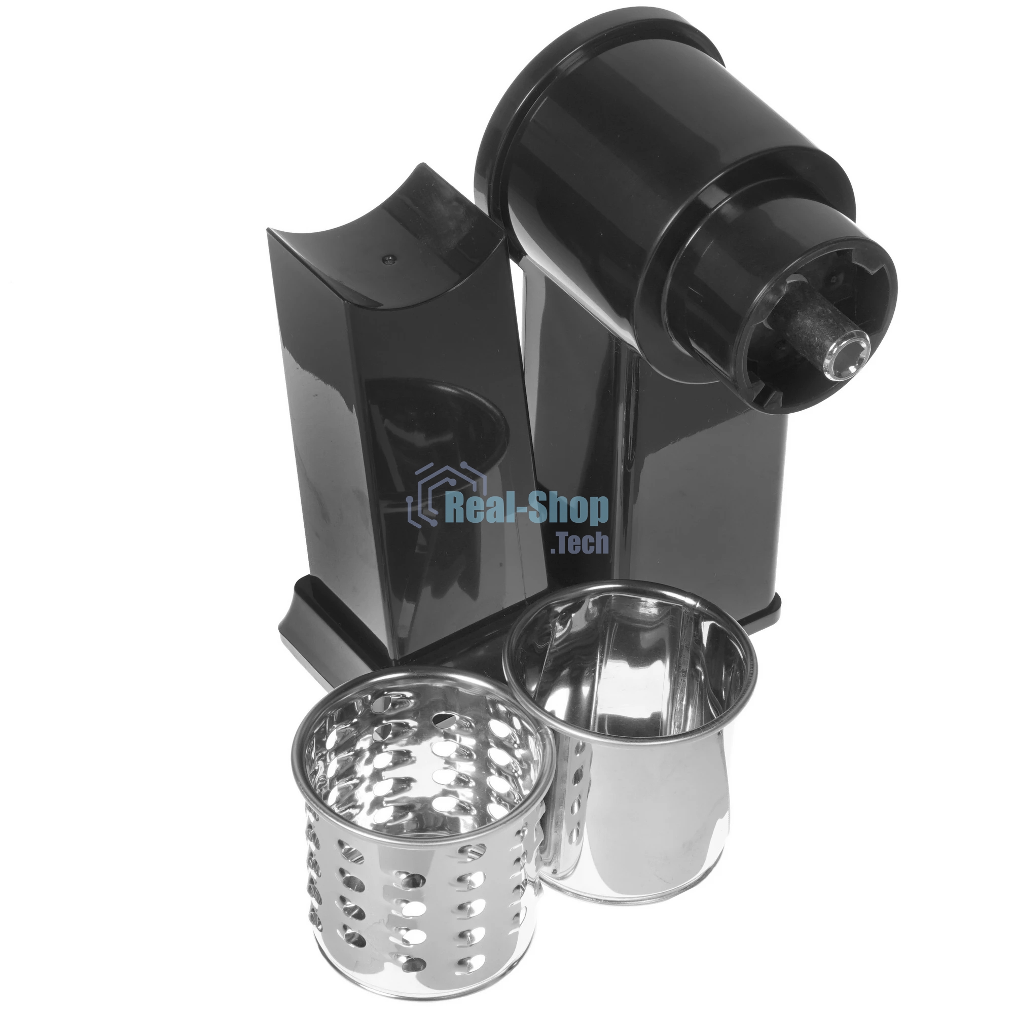 Мясорубка электрическая Moulinex ME112832 черный/серебристый, 1600 Вт, 1.9 кг/мин, реверс, защита от перегрузки, насадки - 5