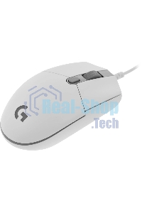 Мышь проводная Logitech G102 LIGHTSYNC белый, 8000 dpi, USB, кнопки - 6