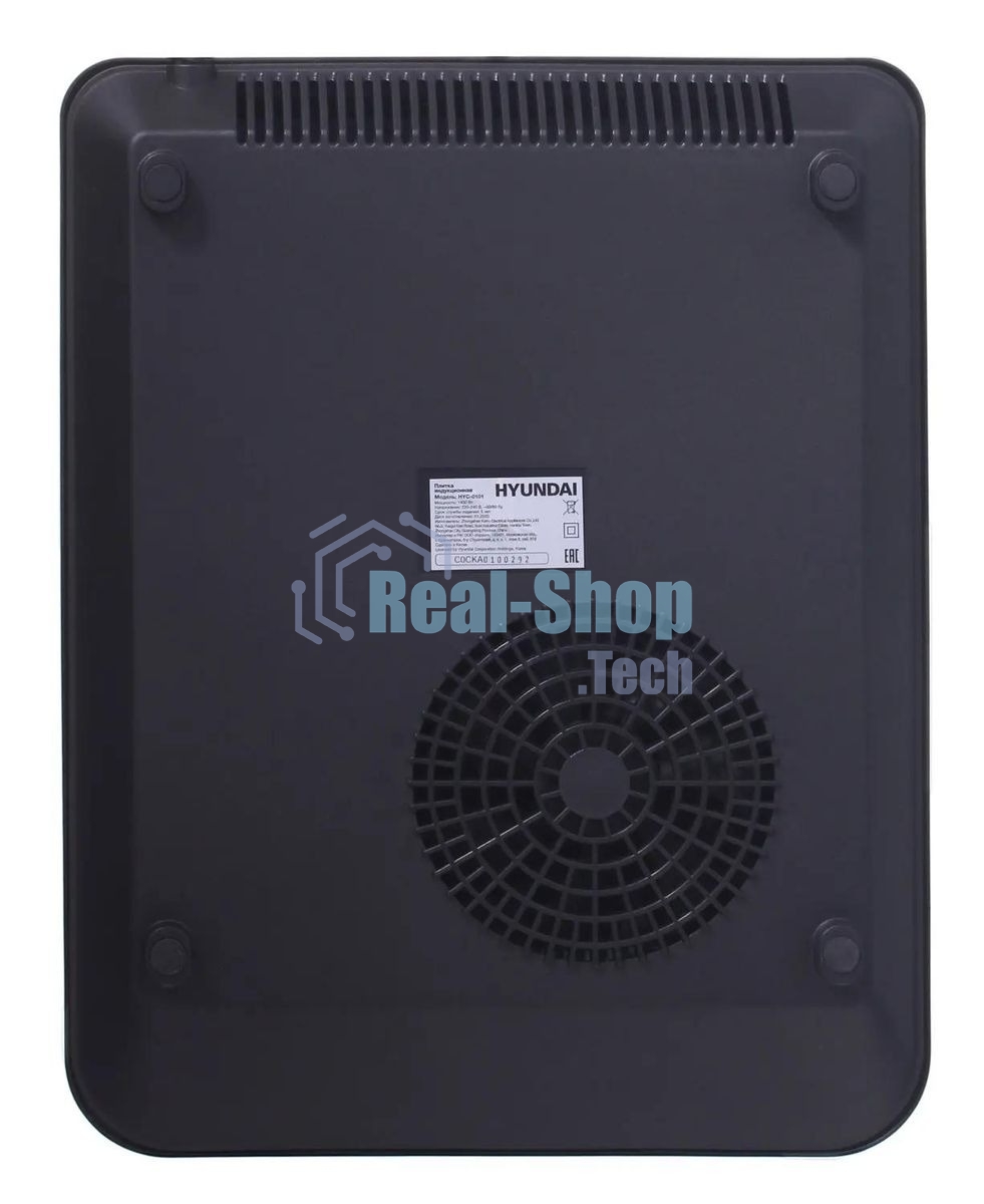 Плита настольная электрическая Hyundai HYC-0101 черный эмаль (настольная)