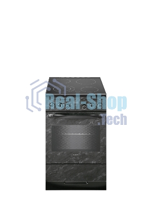 Плита электрическая Gefest ЭП Н Д 5560-03 0053 черный/мрамор, конфорок 4 электрических, духовка 55 л, 50 см x 85 см x 58.5 см