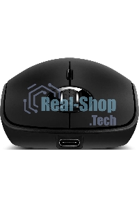 Мышь беспроводная SVEN RX-570SW черный, 1600 dpi, радиоканал, Bluetooth, USB, кнопки - 4