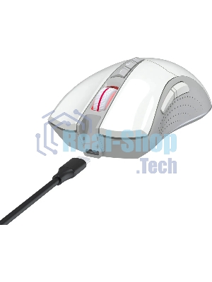 Мышь беспроводная A4Tech Bloody R90 Plus белый, 5000 dpi, радиоканал, USB, кнопки - 8
