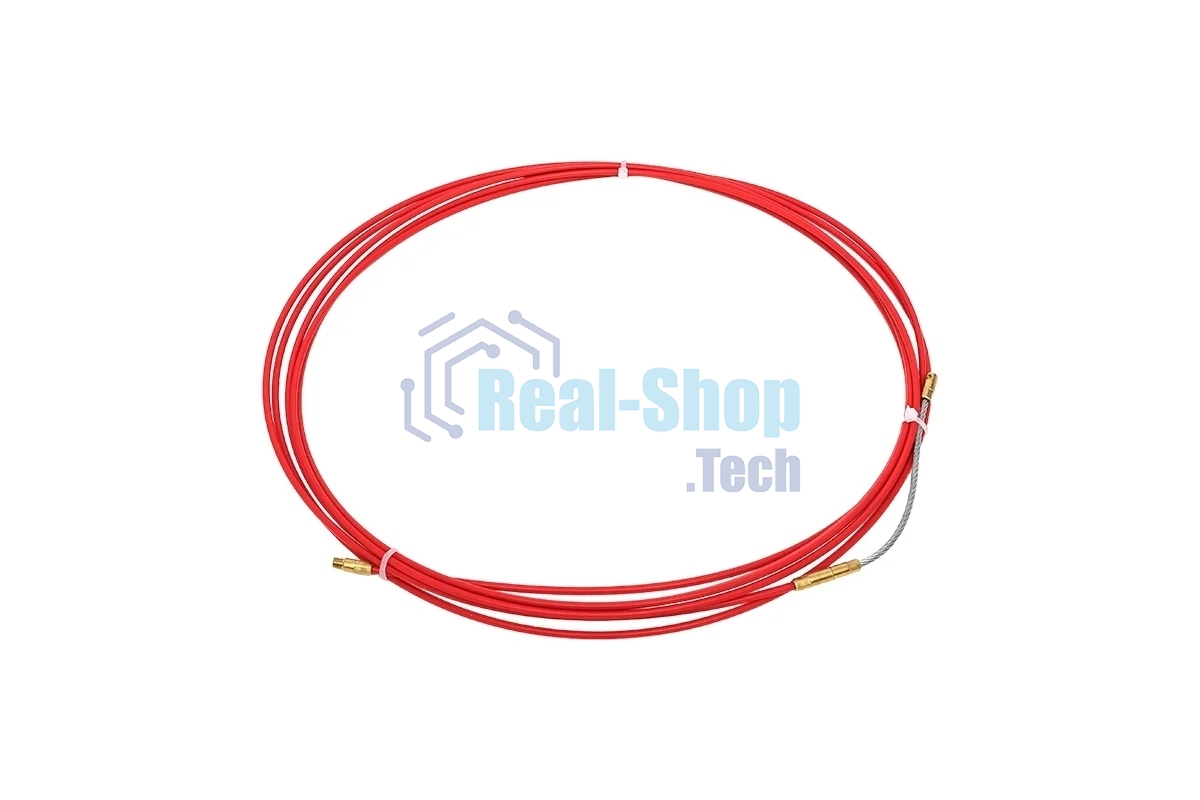 Протяжка кабельная EKF PROxima ft-fg-5 стеклопруток 3.5мм со смен. наконеч. 5м