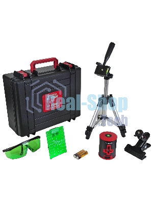 Нивелир лазерн. Elitech ЛН 2К-ЗЕЛ 2кл.лаз. 510нм цв.луч. зеленый 2луч. (201470)