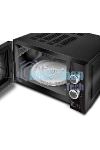 Микроволновая печь Centek CT-1570 черный, 23 л, 900 Вт, переключатели - поворотный механизм