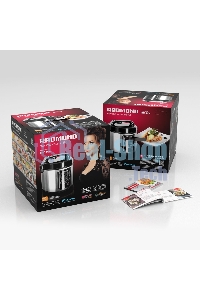 Мультиварка Redmond RMC-M36 сталь/черный