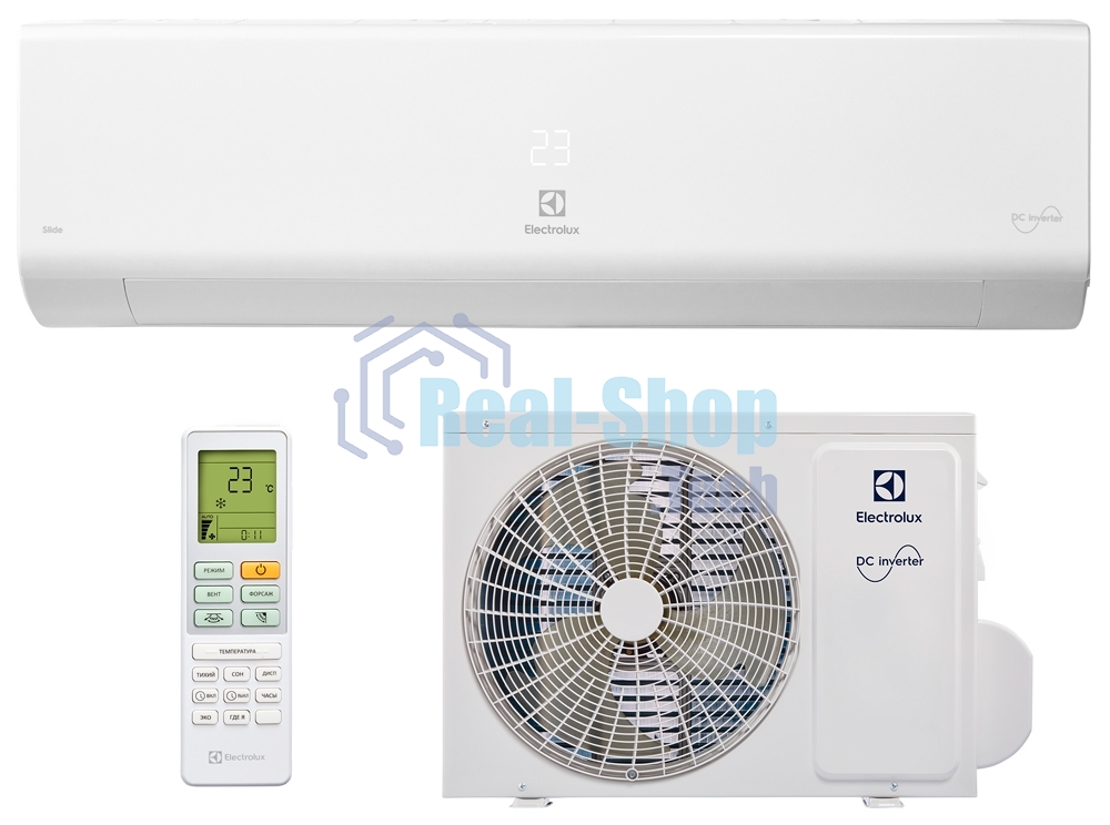 Сплит-система инверторная Electrolux Slide DC EACS/I-12HSL/N8 комплект