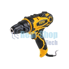 Дрель-шуруповерт Denzel SD-300-10, 300 Вт, 40 Нм, щеточный