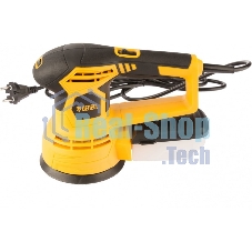 Эксцентриковая шлифовальная машина Denzel OS-125, 450 Вт, 6000-12000 об/мин