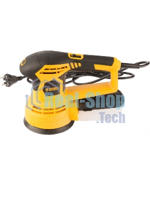 Эксцентриковая шлифовальная машина Denzel OS-125, 450 Вт, 6000-12000 об/мин