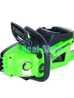 Цепная пила аккумуляторная GreenWorks GD40CS20Xk4, 40V, 40 см, 2000 Вт, бесщеточная,  c 1хАКБ 4 Ач И ЗУ (2008807UB)
