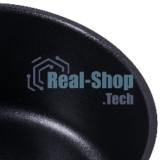 Кастрюля Maunfeld ASTRID MF24ASTR1CR из кованого алюминия со стеклянной крышкой, 24 см, 4.6 л