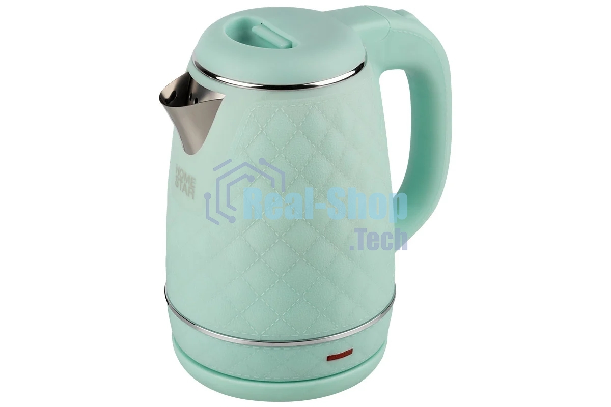 Чайник электрический HOMESTAR HS-1007 зеленый (107007)