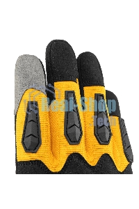 Перчатки универсальные Denzel 68002 усиленные, с защитными накладками, размер 9