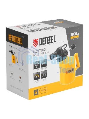 Лампа паяльная Denzel ВТ-20, 2 л