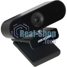 Веб-камера Hikvision DS-U02 1920x1080, 30 кадр/с, USB Type-A, микрофон, автоосвещение, универсальное крепление