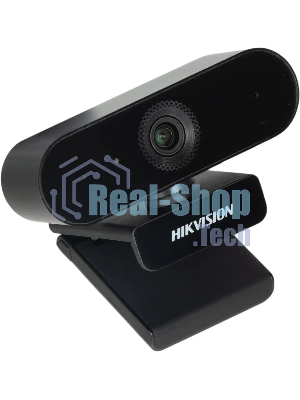 Веб-камера Hikvision DS-U02 1920x1080, 30 кадр/с, USB Type-A, микрофон, автоосвещение, универсальное крепление