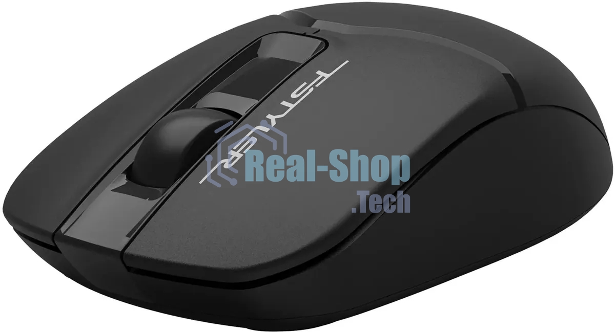 Мышь беспроводная A4Tech Fstyler FB12S черный, 1200 dpi, радиоканал, Bluetooth, USB, кнопки - 3