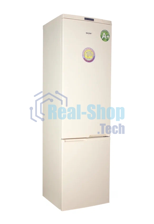 Холодильник DON R-295 S слоновая кость двухкамерный 259/101л морозилка снизу