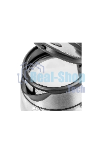 Чайник электрический Galaxy Line GL 0558, черный, стекло, 2200 Вт, 1,7 л