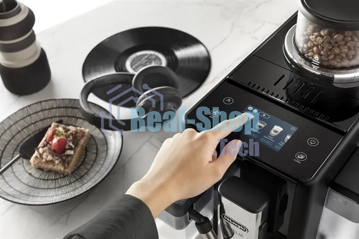 Кофемашина автоматическая DeLonghi EXAM440.55.B черный, исп. кофе - зерновой/молотый, 1.4 л, 1450 Вт, 19 бар