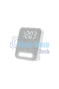 Радиобудильник Harper HCLK-2060 белый/серый - белый led