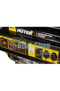 Электрогенератор бензиновый Huter DY5000L, 4.5 кВт, 70 дБ, 72 кг