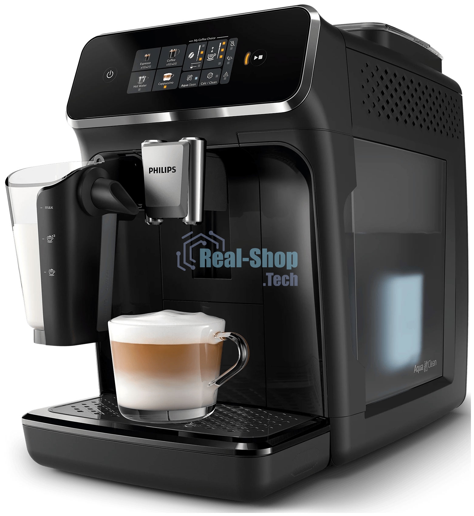 Кофемашина автоматическая PHILIPS EP2331/10 черный, исп. кофе - зерновой/молотый, 1,8 л, 1500 Вт, 15 бар