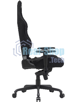 Кресло Cactus CS-CHR-MC04-BBK черный, экокожа